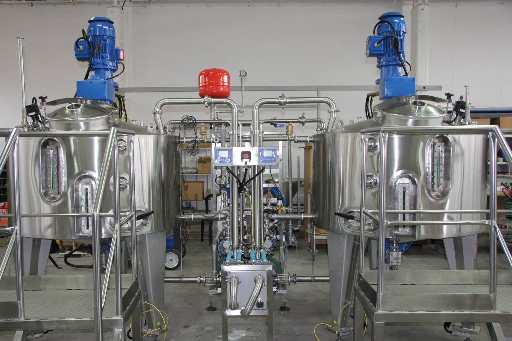 stainless steel mix tanks
